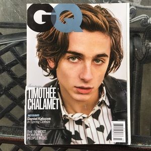 GQ march 2018 issue w timothée chalamet magazine